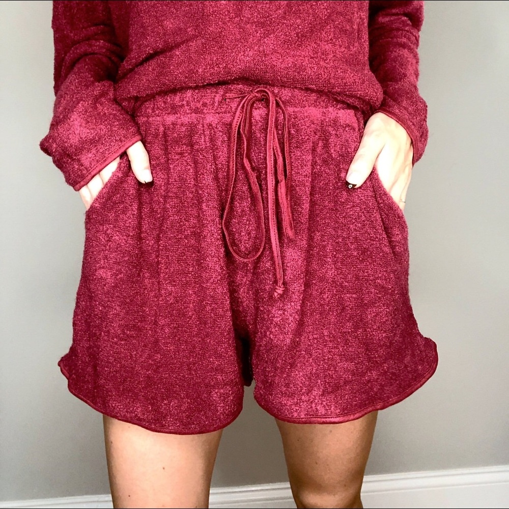 Terry Cloth Lounge Shorts